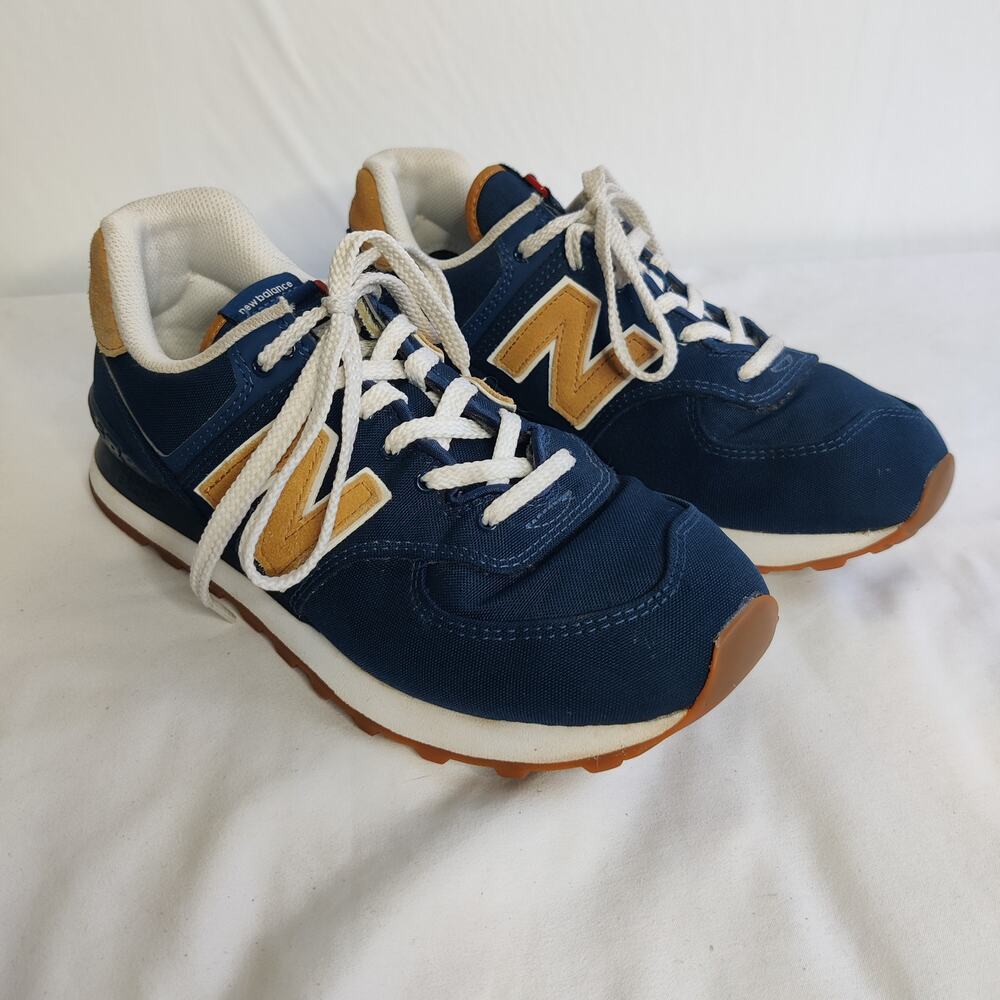 New Balance 574 Natural Indigo Lace Up Sneakers Men's 9.5 Streetwear Gorpcore